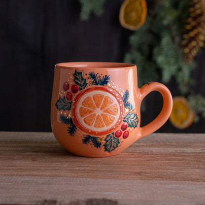 Orange Slice Mug #1 [11oz]