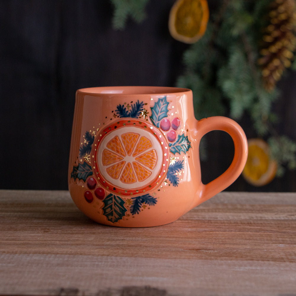 Orange Slice Mug #2 [12oz]