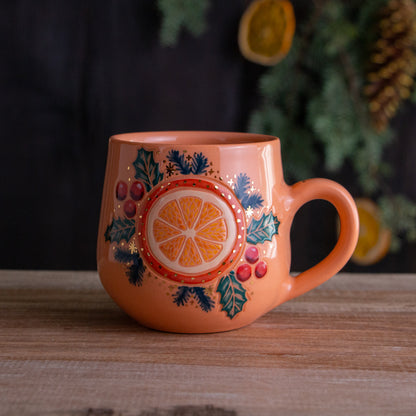 Orange Slice Mug #3 [12oz]