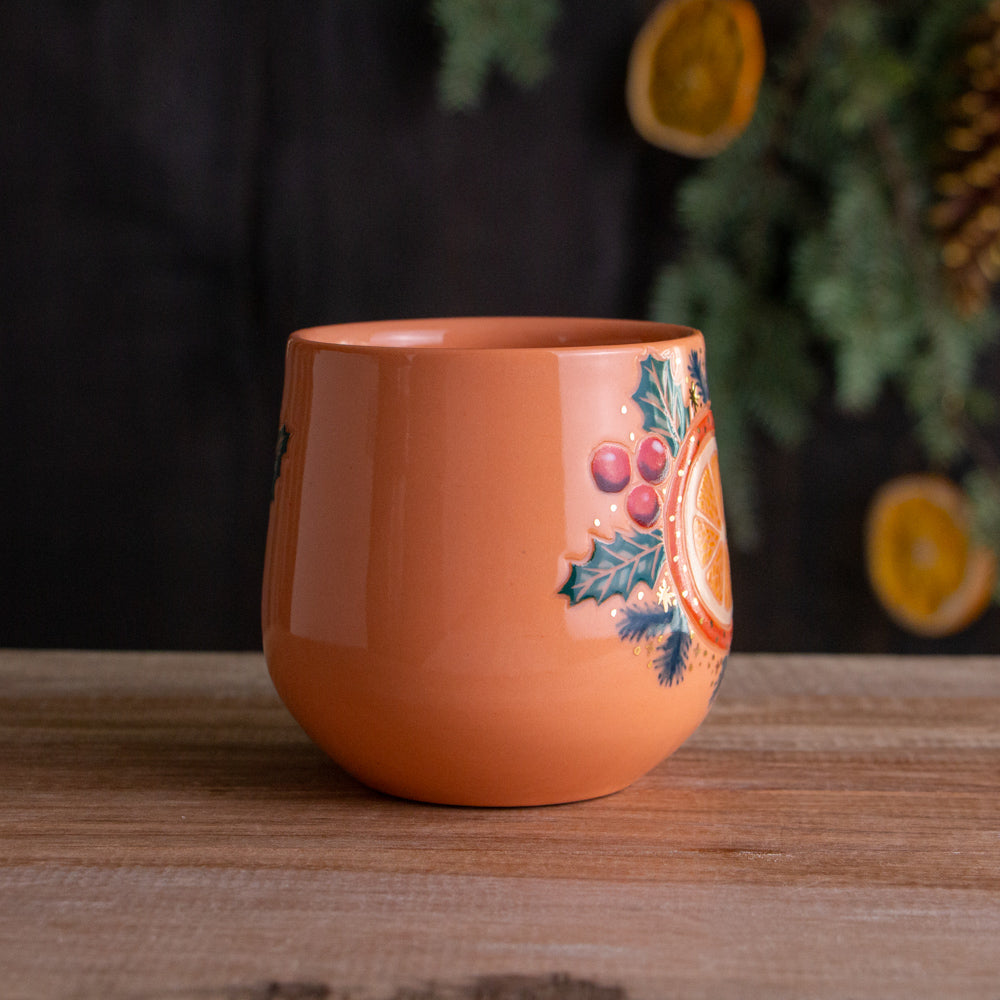 Orange Slice Mug #3 [12oz]