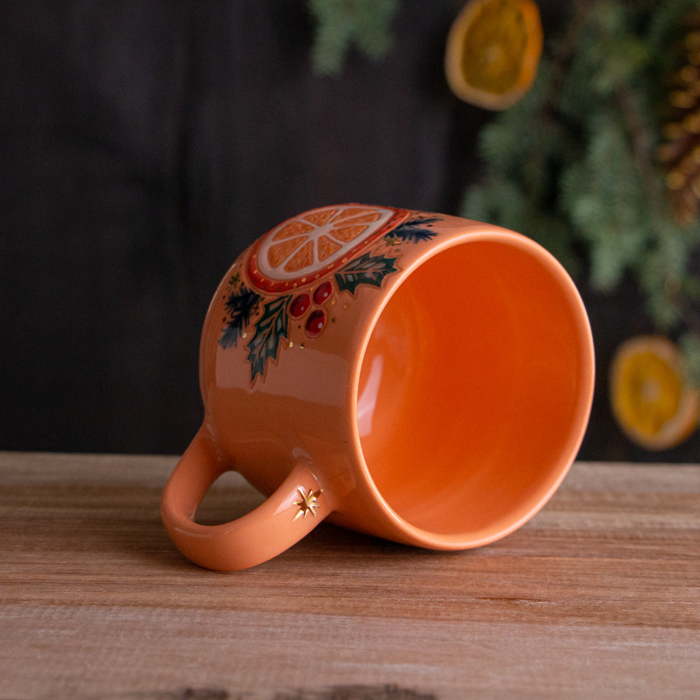 Orange Slice Mug #5 [14oz]