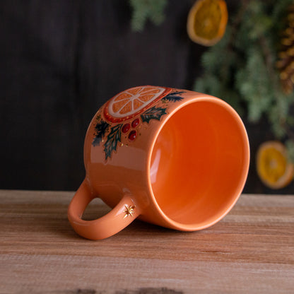 Orange Slice Mug #5 [14oz]