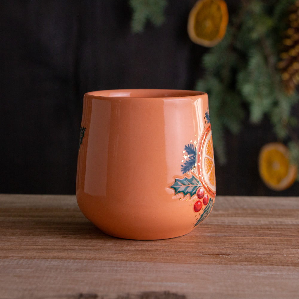 Orange Slice Mug #6 [14oz]