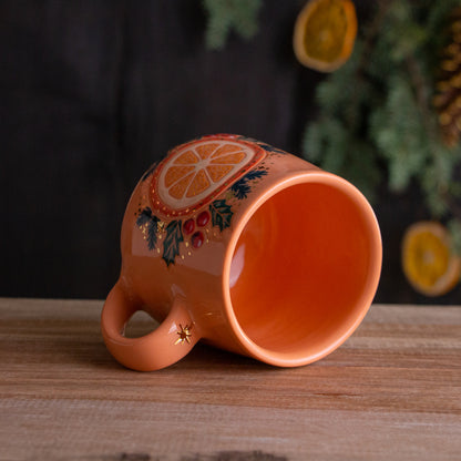 Orange Slice Mug #6 [14oz]