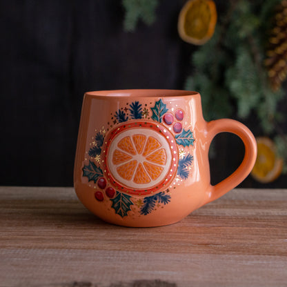 Orange Slice Mug #7 [13oz]