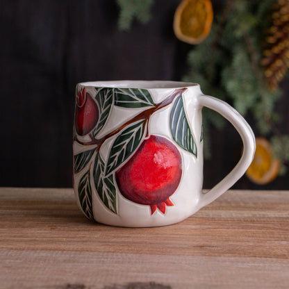 Pomegranate Holiday Mug #3 [15oz]