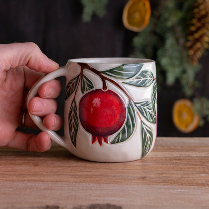Pomegranate Holiday Mug #3 [15oz]