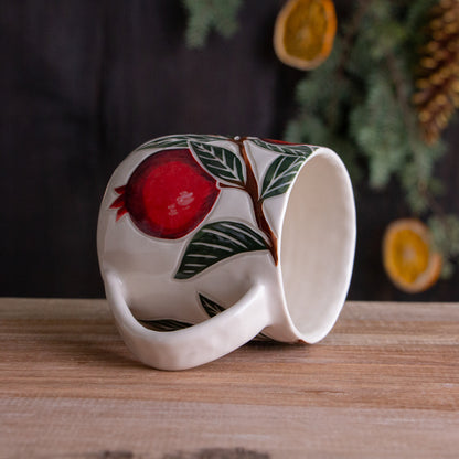 Pomegranate Holiday Mug #3 [15oz]