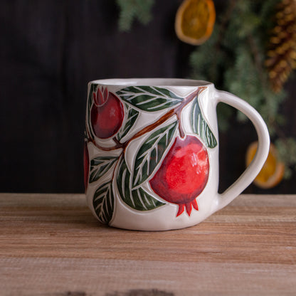 Pomegranate Holiday Mug #4 [15oz]