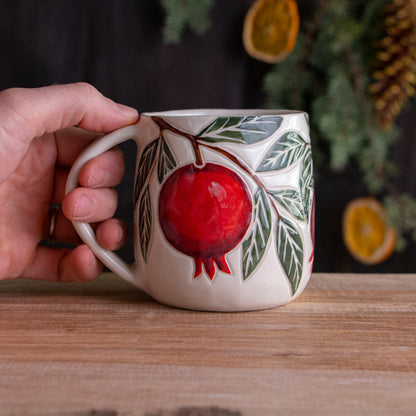 Pomegranate Holiday Mug #4 [15oz]