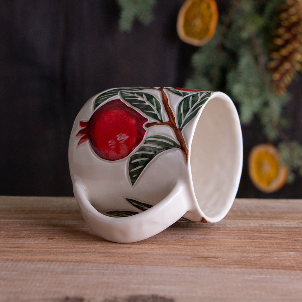 Pomegranate Holiday Mug #4 [15oz]