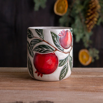 Pomegranate Holiday Mug #7 [14oz]