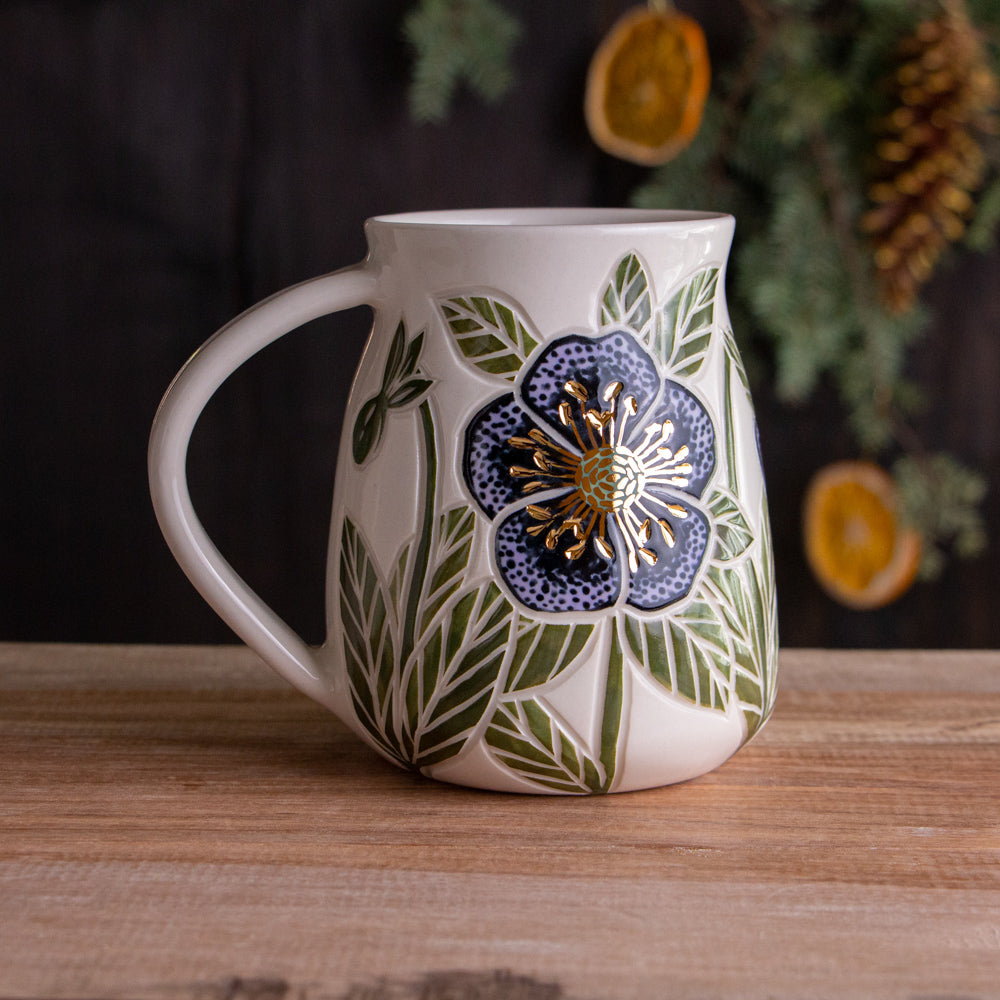 Tall Dark Hellebore Mug [19oz]