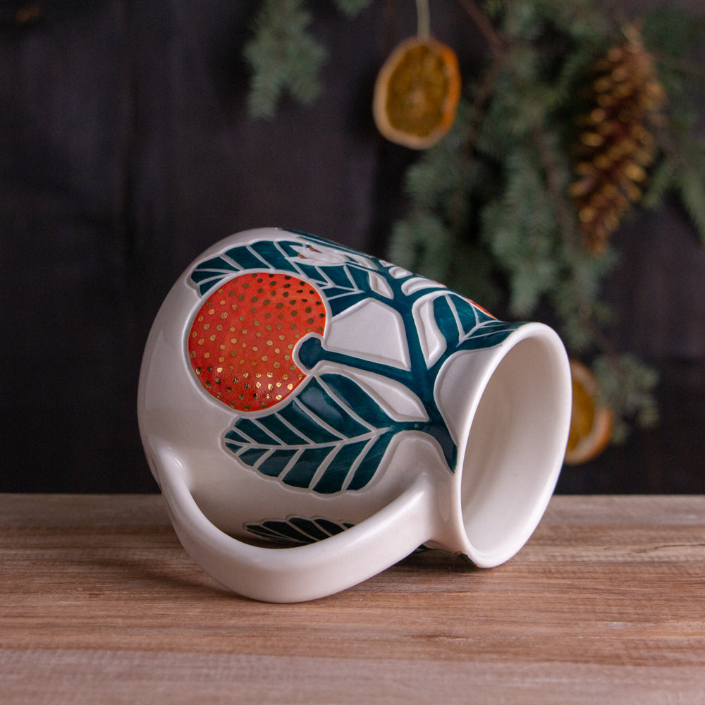 Tall Clementine Mug #1 [19oz]
