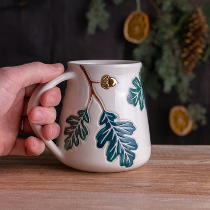 Tall Oak Branch Mug #1 [17oz]