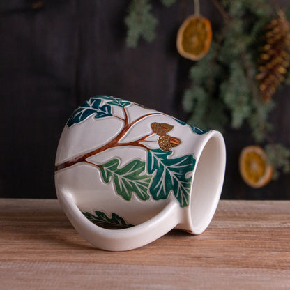 Tall Oak Branch Mug #1 [17oz]