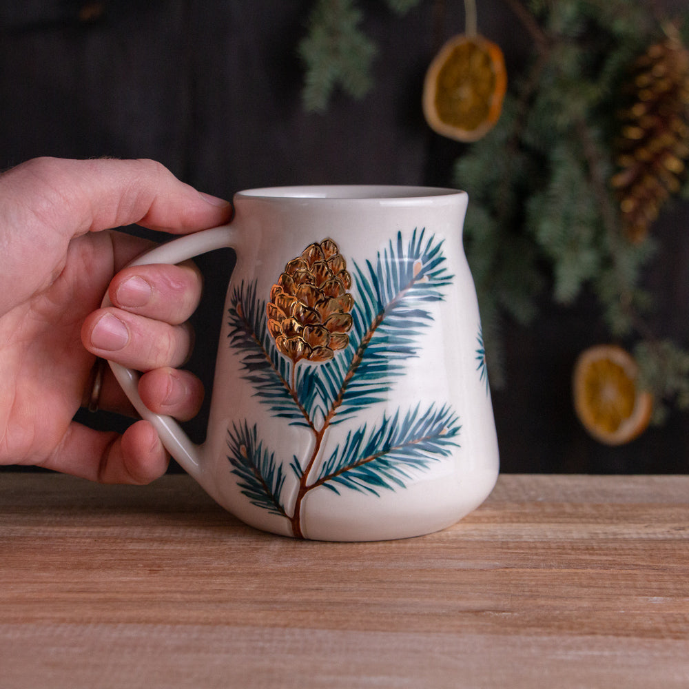 Scotch Pine Tall Mug #2 [17oz]