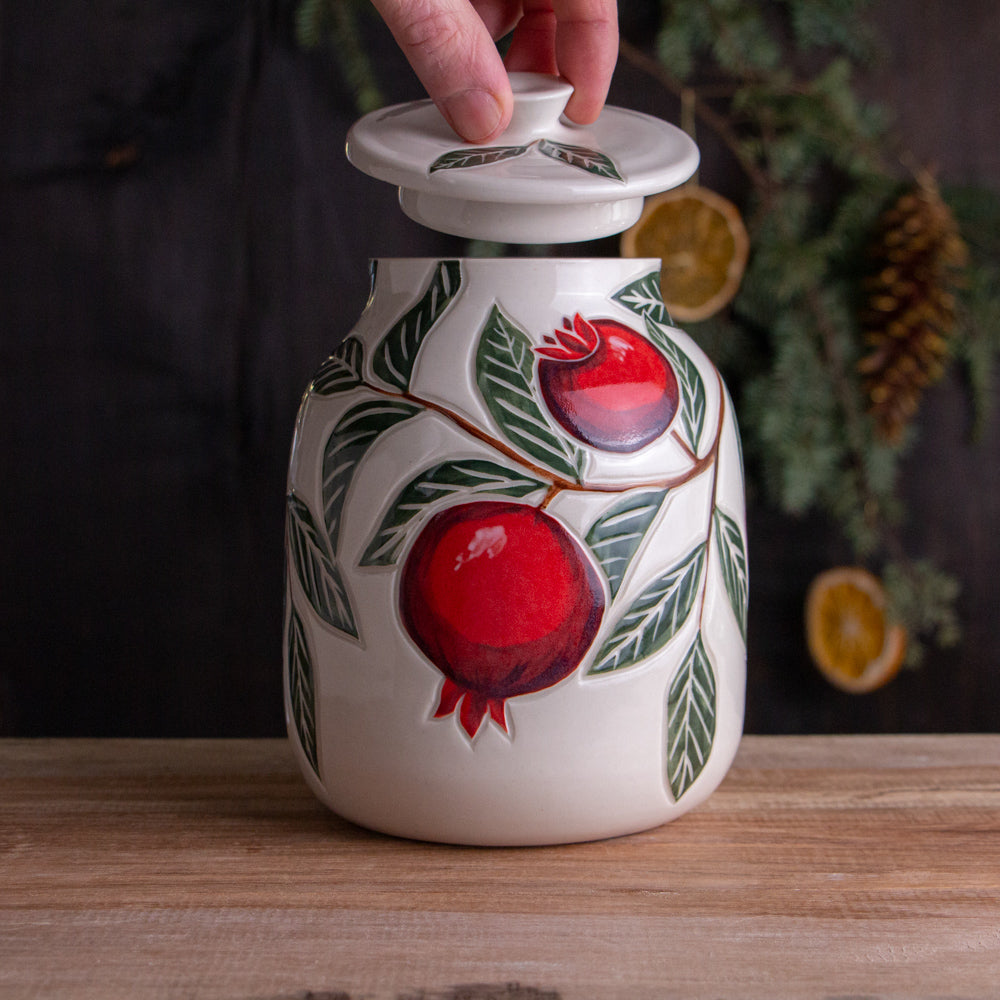 Pomegranate Jar / Canister
