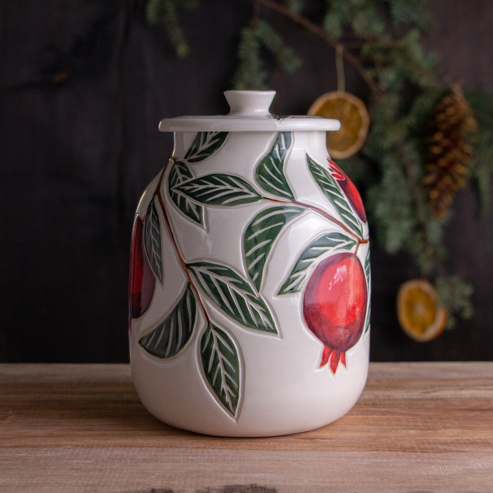 Pomegranate Jar / Canister
