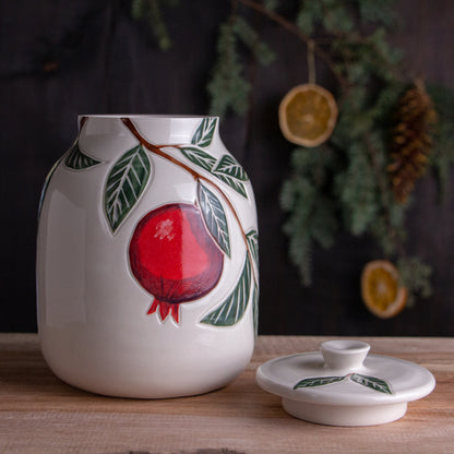 Pomegranate Jar / Canister