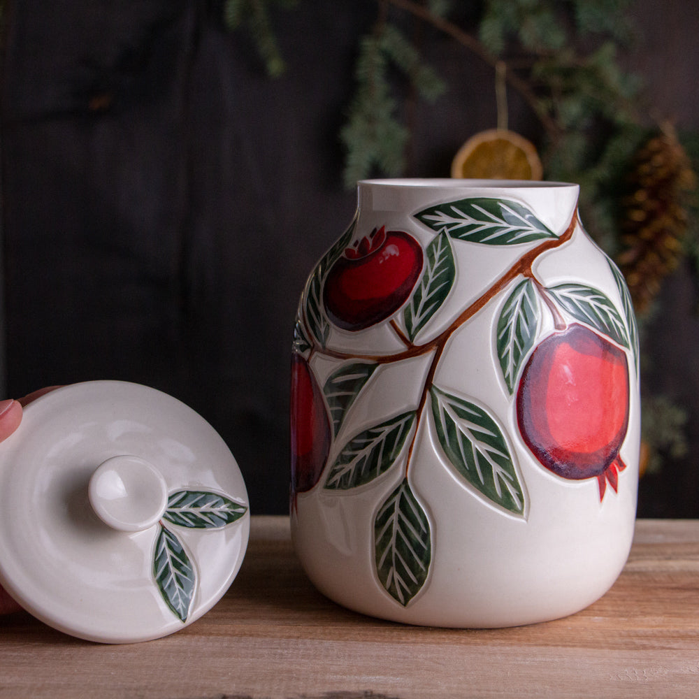 Pomegranate Jar / Canister