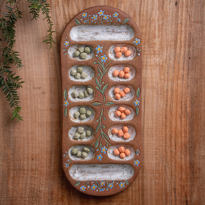 Forget Me Not Mancala Game Board