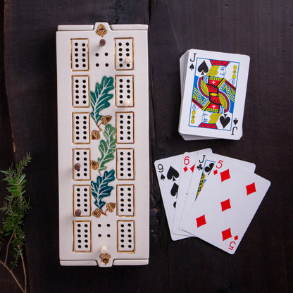 [SECONDS] Oak Branch Traditional Cribbage Board