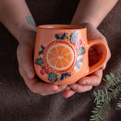 Orange Slice Mug #2 [12oz]