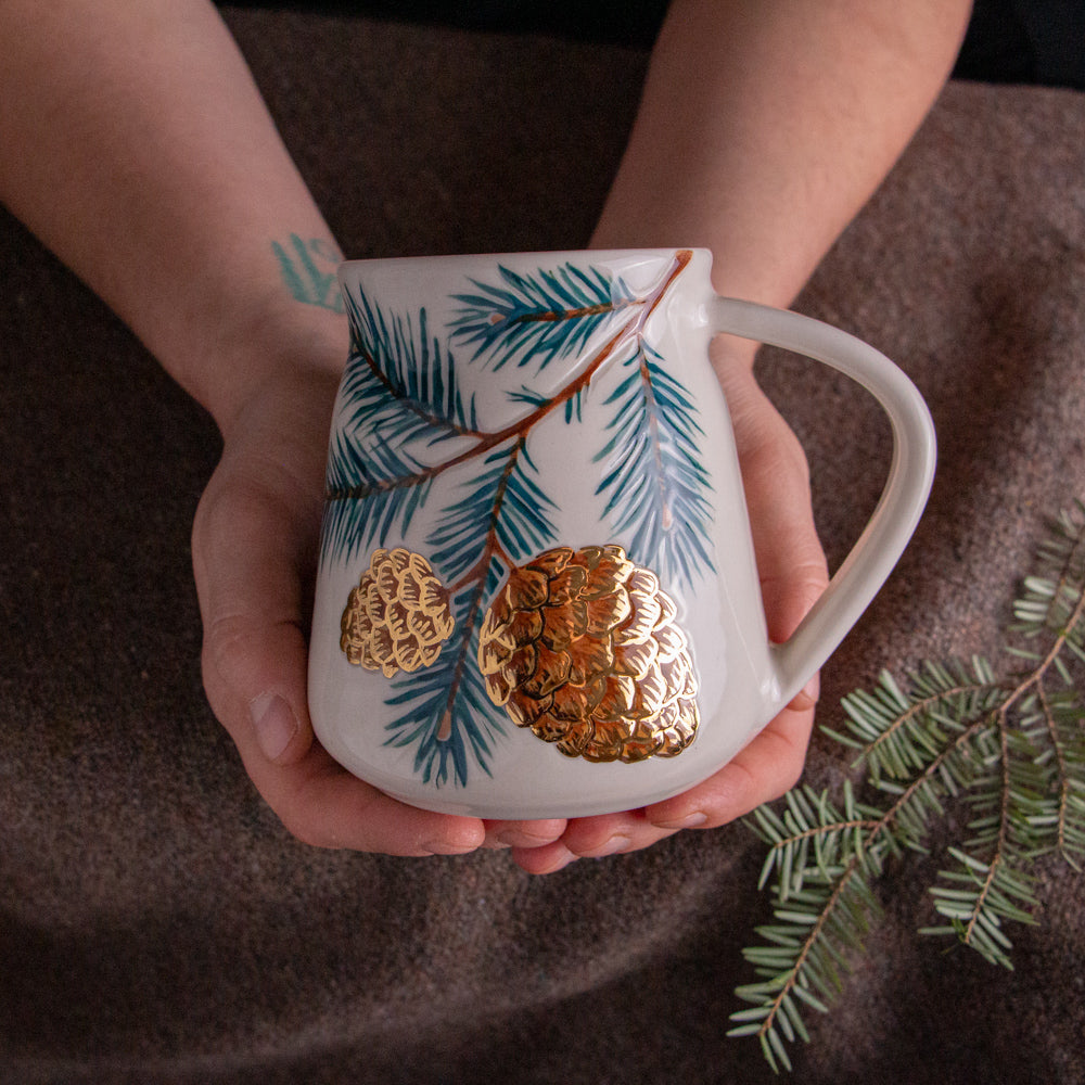 Scotch Pine Tall Mug #2 [17oz]