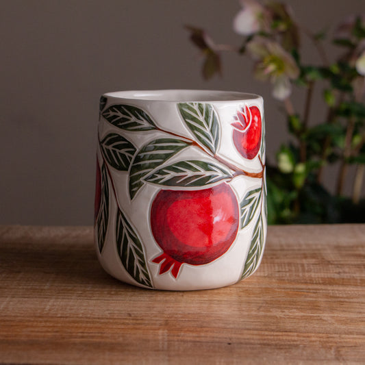 Pomegranate Holiday Mug #5 [18oz]