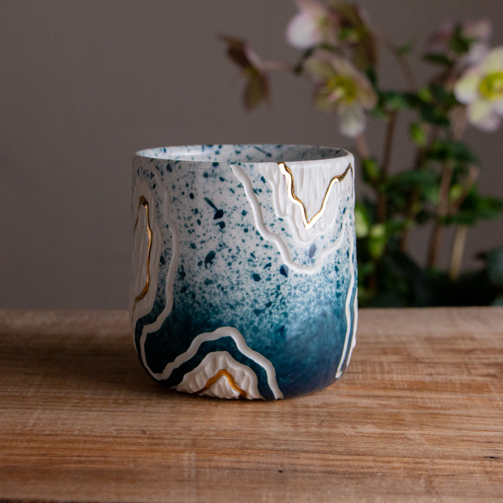 Teal Fade Trail Mug