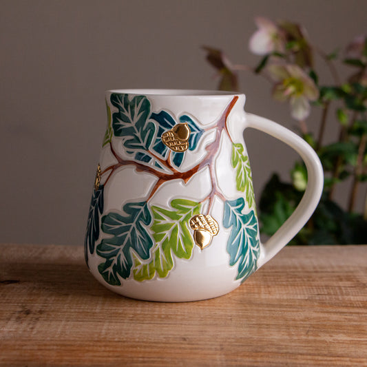 Tall Oak Branch Mug #1 [20oz]