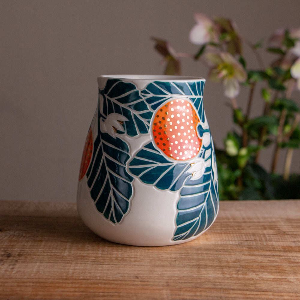 Tall Clementine Mug #2 [20oz]