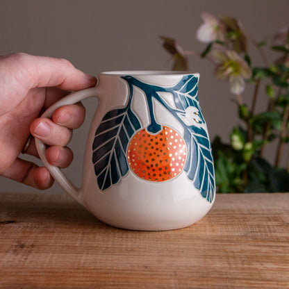 Tall Clementine Mug #2 [20oz]