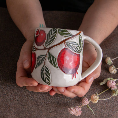 Pomegranate Holiday Mug #2 [17oz]