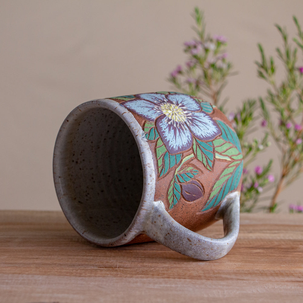 Hellebore Stoneware Mug 16oz