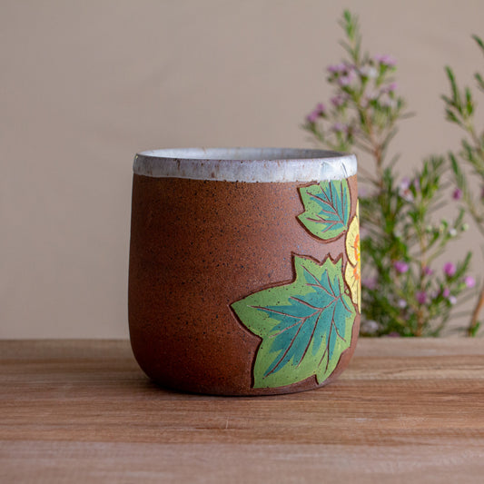 Tulip Poplar Stoneware Mug 16oz