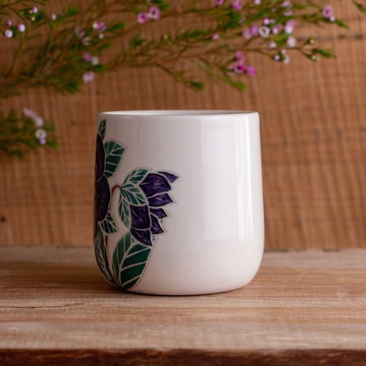 Purple Hellebore Mug 14-15oz
