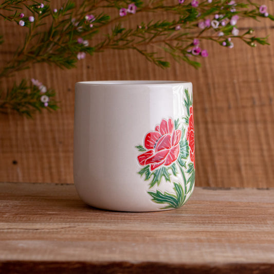 Red Anemone Mug
