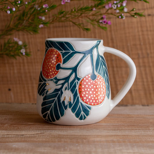 Tall Clementine Mug #2 [16oz]