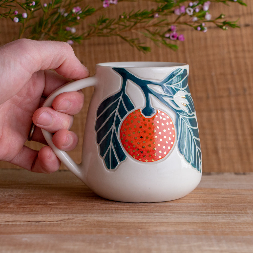 Tall Clementine Mug #2 [16oz]