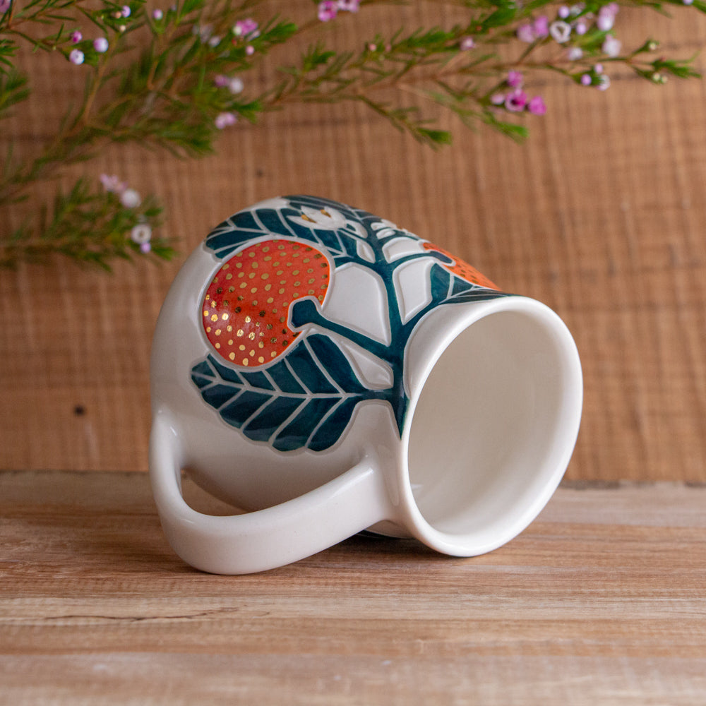Tall Clementine Mug #2 [16oz]