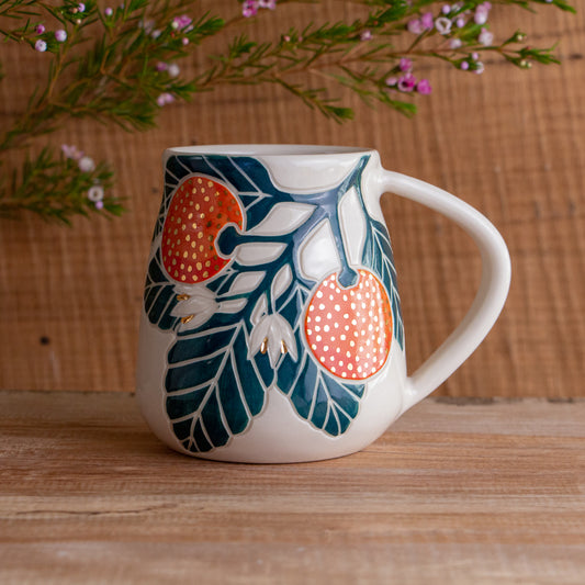 Tall Clementine Mug #3 [16oz]
