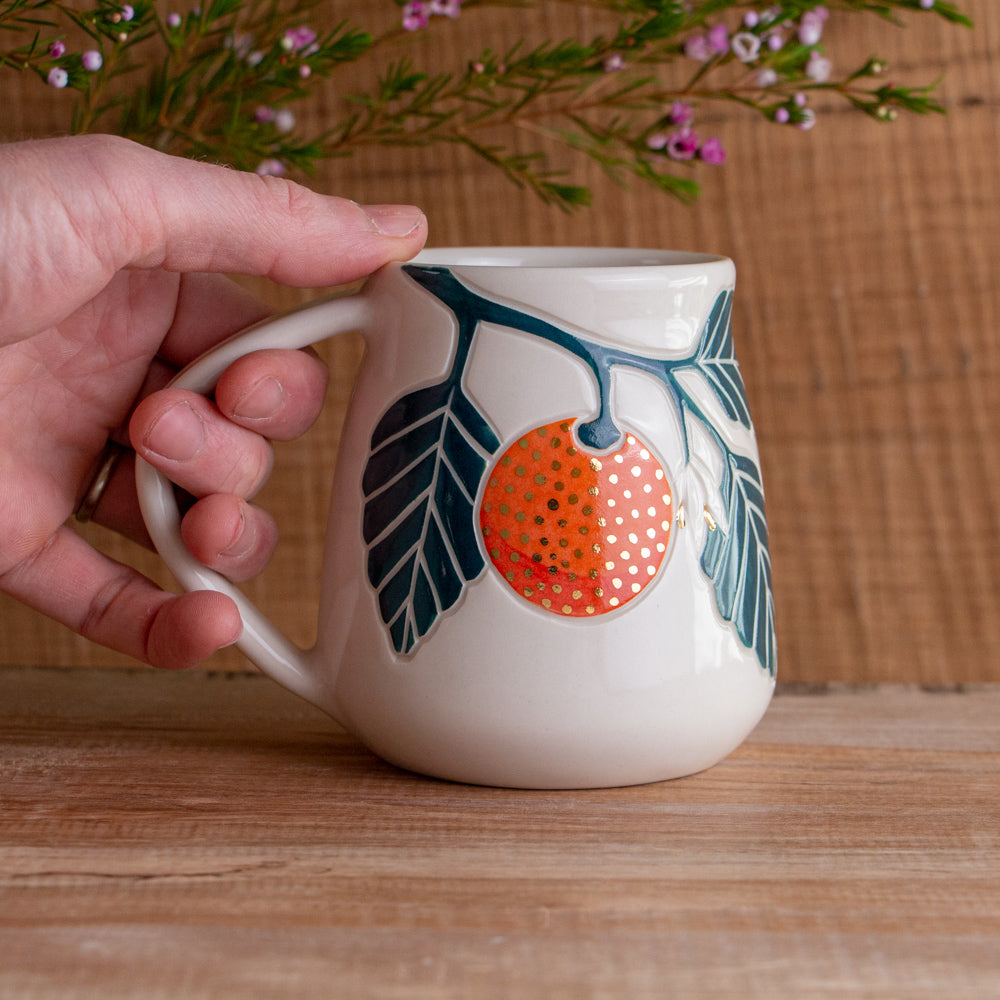 Tall Clementine Mug #3 [16oz]