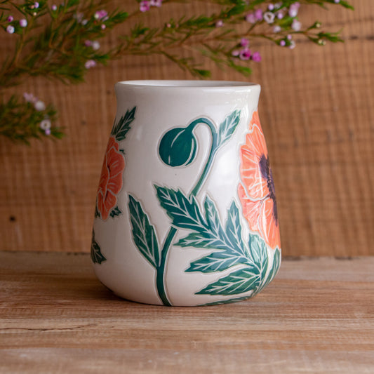 Tall Poppy Mug #2 [19oz]