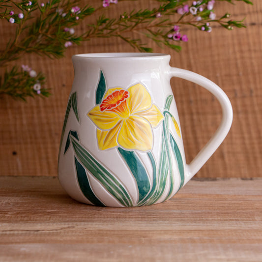 Tall Daffodil Mug #3 [19oz]