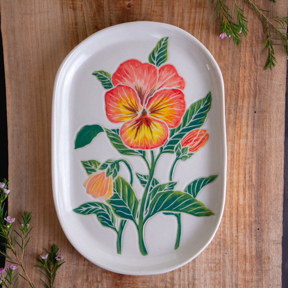 Pansy Tray