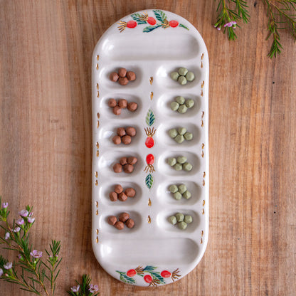 Rose Hip Mancala Game Board