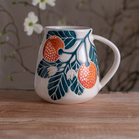 Tall Clementine Mug #1 [22oz]