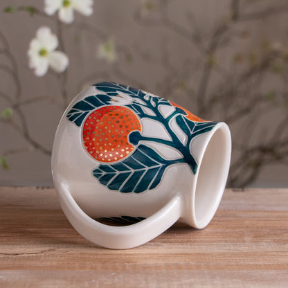Tall Clementine Mug #2 [19oz]